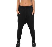 Urban Classics Ladies Light Fleece Sarouel Pant Pantalon de Sport, Noir (Black 7), S Femme