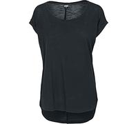 Urban Classics Femme Flammé Long Pour T-shirt, Noir, S EU