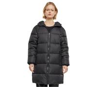 Urban Classics Manteau d'hiver long matelassé femme – Noir XS – 100% Polyester