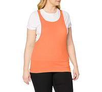 Urban Classics Ladies Loose Burnout Tanktop T-Shirt de Sport, Orange (Neonorange), (Taille Fabricant: Small) Femme