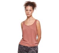 Urban Classics Ladies Modal Loose Top Caraco, Terracotta, L Femme