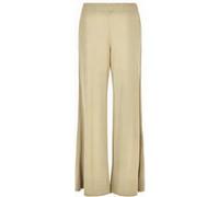 Urban Classics Ladies Modal Wide Leg Pants Khaki Taille: L | Outlet | Femme | Marron