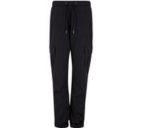 Urban Classics Ladies Nylon Cargo Pants Pantalons, Black, M Femme