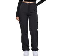 Urban Classics Ladies Nylon Cargo Pants Pantalons, Black, XXXXXL Femme