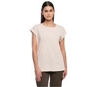 Urban Classics Ladies Organic Extended Shoulder Tee T-Shirt, Rose, S Femme