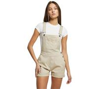 Urban Classics Ladies Organic Short Dungaree T-Shirt, Blanc cassé, XXXL Femme