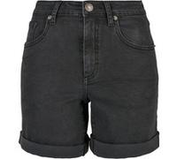 Urban Classics Ladies Organic Stretch Denim 5 Pocket Shorts Black Washed Taille: 29 | Shorts de Sport Outlet | Femme | Bleu