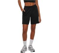 Urban Classics Ladies Organic Terry Bermuda Pants Shorts, Black, L Femme