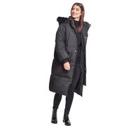 Urban Classics Ladies Oversize Faux Fur Puffer Coat Blouson, Noir (blk/blk 00017), Large Femme