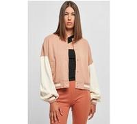 Urban Classics Ladies Oversized 2 Tone College Terry Jacket Amber/whitesand Taille: L | Blousons d'aviateurs Outlet | Femme | Jaune