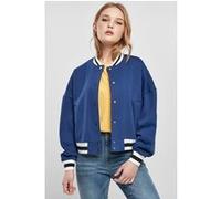 Urban Classics Ladies Oversized College Sweat Jacket Spaceblue Taille: L | Blousons d'aviateurs Outlet | Femme | Bleu