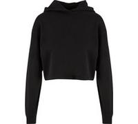 Urban Classics Ladies Oversized Cropped Light Terry Hoodie Black Taille: XL | Sweatshirts à capuche Outlet | Femme | Le Noir