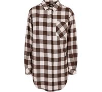Urban Classics Ladies - Oversized Flannel Shirt Robe
