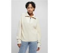 Urban Classics Ladies Oversized Knit Troyer sand - XL