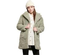 Urban Classics Ladies Oversized Sherpa Coat Jacket, Salvia, XXL Femme