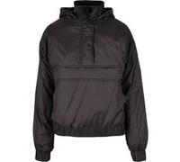 Urban Classics Ladies Panel Padded Pull Over Jacket Black Taille: XS | Vestes Outlet | Femme | Le Noir