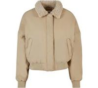 Urban Classics Ladies Pilot Bomber Jacket Wet Sand/sand Taille: XL | Blousons d'aviateurs Outlet | Femme | Marron