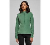 Urban Classics Ladies Polar Fleece Zip Hoody salvia - 4XL