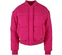 Urban Classics Ladies Puffer Blouson Hibiskus Pink Taille: XL | Blousons d'aviateurs Outlet | Femme | Rose