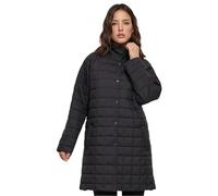 Urban Classics Ladies Quilted Coat Jacket, Black, 5X-Large Femme