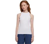 Urban Classics Haut Dos Nageur côtelé pour Femme Tricot, Blanc