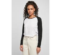 Urban Classics Ladies - RAGLAN Longsleeve weiß - XXL