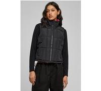 Urban Classics Ladies Reversible Cropped Puffer Vest Black/fuchsia Taille: XS | Vestes sans manches Outlet | Femme | Le Noir