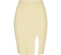 Urban Classics Ladies Rib Knit Skirt Softyellow Taille: XL | Mini Jupes Outlet | Femme | Jaune