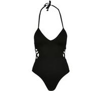 Urban Classics Ladies Rib Swimsuit Black Taille: L | Maillots une pièce Outlet | Femme | Le Noir