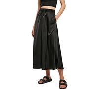 Urban Classics – Jupe midi satin – Noir – Taille S (36) – Femme