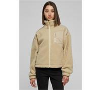Urban Classics Ladies Sherpa Mix Jacket wetsand - M