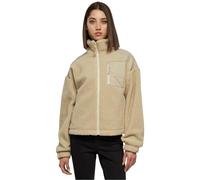 Urban Classics Ladies Sherpa Mix Jacket wetsand - S
