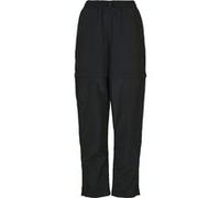 Urban Classics Ladies Shiny Crinkle Nylon Zip Pants Black Taille: XS | Pantalons droits Outlet | Femme | Le Noir