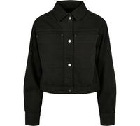 Urban Classics Ladies - Short Boxy Denim Veste noir