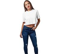 Urban Classics – T-shirt femme court oversize, manches courtes, blanc L
