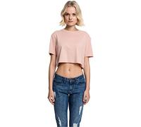 Urban Classics Ladies Short Oversized Tee T-Shirt Femme, Rosa (Light Rose), L