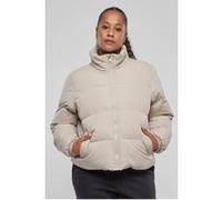 Urban Classics Ladies Short Peached Puffer Jacket Wet Sand Taille: XXL | Vestes courtes Outlet | Femme | Marron