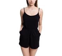 Urban Classics Ladies - Short Spaghetti Jumpsuit noir