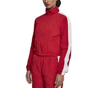 Urban Classics Ladies - CRINKLE Short Track Jacket rouge