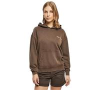 Urban Classics Ladies Small Embroidery Terry Hoody Sweatshirt à Capuche, Brown, 5XL Femme