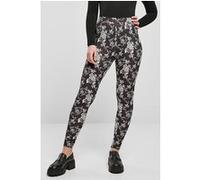 Urban Classics Ladies Soft Aop Leggings Blacknewpaisley Taille: XS | Leggings de sport Outlet | Femme | Le Noir