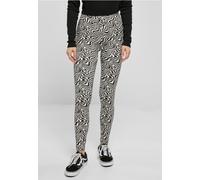 Urban Classics Ladies Soft AOP Leggings psychedelicblack - 5XL