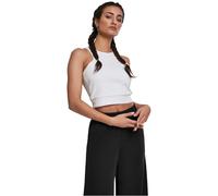 Urban Classics Ladies Squared Short Top Débardeur de Sport, Blanc (White 00220), Large Femme