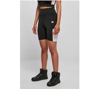Urban Classics Ladies Starter Cycle Shorts Black/white Taille: XS | Shorts de Sport Outlet | Femme | Le Noir