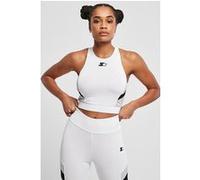 Urban Classics Ladies Starter Sports Cropped Top White/black Taille: XL | Chaussettes de sport Outlet | Femme | Blanche