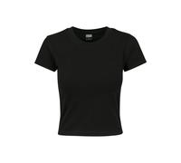Urban Classics Ladies Stretch Jersey Cropped Tee black 3XL