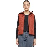 Urban Classics Ladies Super Light Puffer Vest Femme Veste rouille XS 100% Polyester