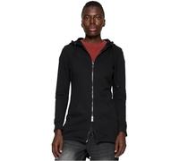 Urban Classics Ladies Sweat Parka Femme Sweat-shirt zippé à capuche noir