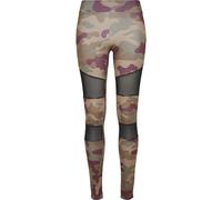 Urban Classics Ladies - TECH MESH Fitness Leggings tarn camo