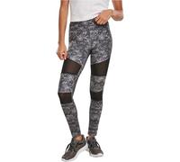 Urban Classics Ladies Tech Mesh Leggings Leggins Sculptant, Dark Digital Camo, L Femme